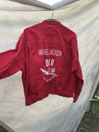Vintage Michael Jackson Tour Crew Jacket Dangerous Tour Copenhagen 1992 Diesel 3