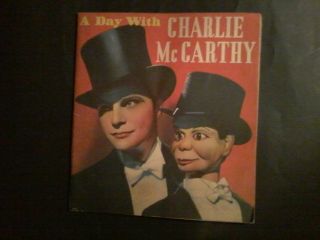 A Day With Charlie Mccarthy By Eleanor Packer 1938