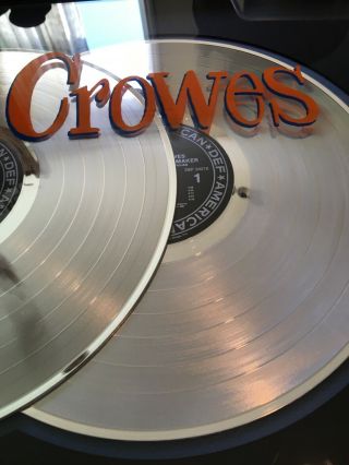 The Black Crowes ‘Shake Your Money Maker’ RIAA Certified Sales Award 3