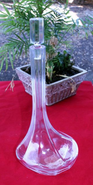 Rare Baccarat French Crystal Decanter Wine Decanter Narcisse 16 " Tall