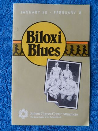 Biloxi Blues - Denver Center Theatre Playbill - January 1987 - Geoffrey Nauffts