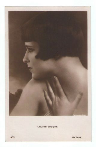 Louise Brooks Vintage Postcard Iris Verlag 471