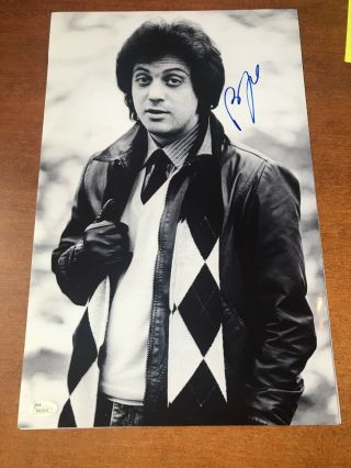 Billy Joel Signed Classic Vintage 11 " X 17” Photo Certified With Jsa