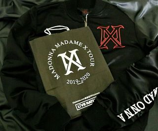 MADONNA JACKET MADAME X TOUR BAM NYC 2019 OFFICIAL - No Promo - w BAG 12