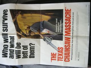 Texas Chainsaw Massacre 1974 Movie Poster