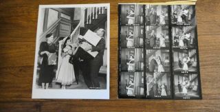 8x10 Contact Sheet & Photo Annette Funicello Mickey Mouse Club