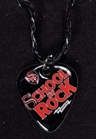 School Of Rock Broadway Souvenri Necklace - Sierra Boggess