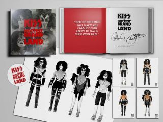 Kiss The Hottest Brand In The Land Kiss Book Deluxe Edition