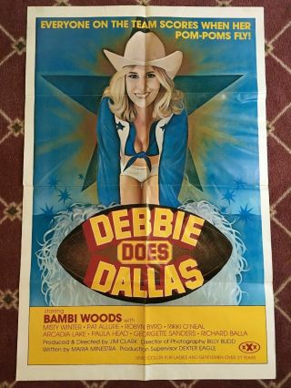 Debbie Does Dallas Theatrical One Sheet Poster