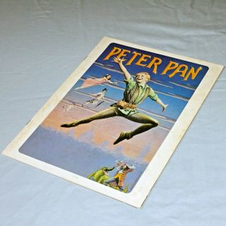 Peter Pan Playbill Program Ticket Sandy Duncan 1981 Chicago Christopher Hewett