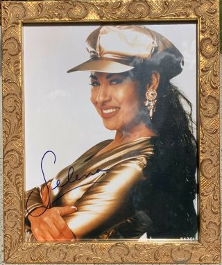 Selena Quintanilla Autographed Official Fan Club Photo