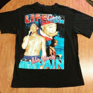Vtg 90s 2Pac “Life Goes On” “No More Pain” Hip Hop T - shirt - Rare Rap Tee - XL 2