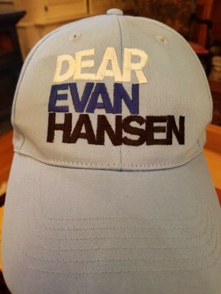 Dear Evan Hansen Opening Night Baseball Cap Hat Broadway National Tour Chicago