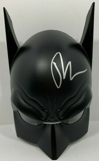 Robert Pattinson Signed Autographed Batman Mask Toy Prop Movie Psa/dna