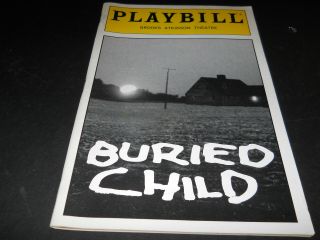May.  1996 Playbill - Buried Child,  The Brooks Atkinson Theatre,  Leo Burmester