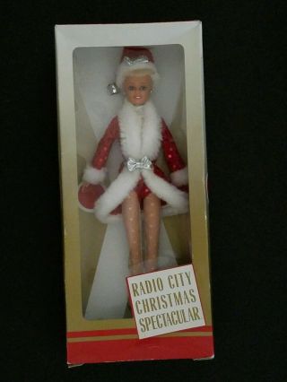 Vintage 12 - Inch Rockettes Christmas Doll Radio City Spectacular Toy Figure Santa