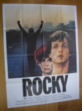 Rocky Sylvester Stallone French Movie Poster 63 " X47 " 