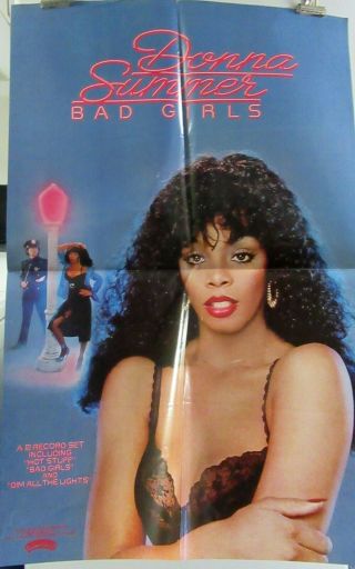 Donna Summer Bad Girls Promotional Poster