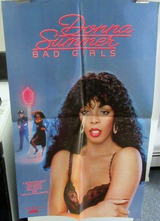 Donna Summer Bad Girls promotional poster 2