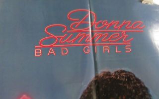 Donna Summer Bad Girls promotional poster 4