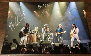 The Tragically Hip Band Signed Autographed 8x12 Photo Gord Downie Photograph