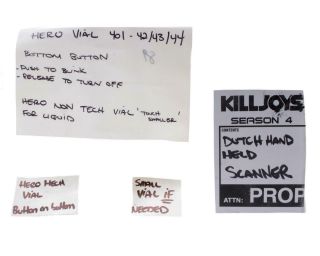 Killjoys Dutch Hannah John - Kamen Screen Poison Cure Scanner & Vial Set E401 5