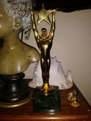 Vintage Hollywood Star Academy Oscar Grammy Emmy Tony Statue Award