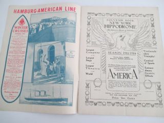 YORK HIPPODROME Souvenir Book 1913 - 1914 Season,  Illustrated 2