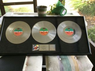 Stone Temple Pilots.  Riaa Award For For Sales Of 3 Million Cd,  Case & Lp