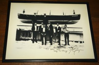 Harry Chapin Signed Titanic Promo Artwork Presented To Radio One 1 Producer 1977