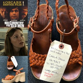 Kelly Macdonald’s Screen Worn Shoes From The Film “no Country For Old Men”