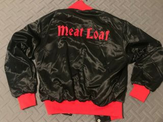 Jim Steinman ' s personal Meat Loaf Bat Out Of Hell Embroidered Satin Jacket 2