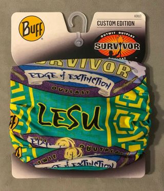 Survivor Buff - Season 38 Edge Of Extinction - Lesu Green Tribe - Cbs