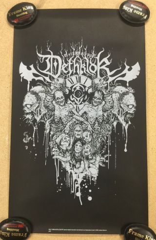 Metalocalypse Dethklok Limited Edition Numbered Adult Swim Print Poster 2008