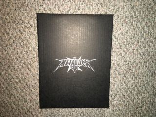 Metallica 4pc Album Alternate Half - Pint Glass Box Set Rare Club Lp Cd