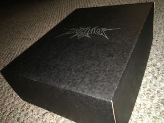 Metallica 4pc Album ALTERNATE Half - Pint Glass Box Set Rare Club LP CD 6