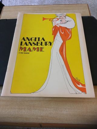 Mame,  Souvenir Theatre Program,  Angela Lansbury,  1960s
