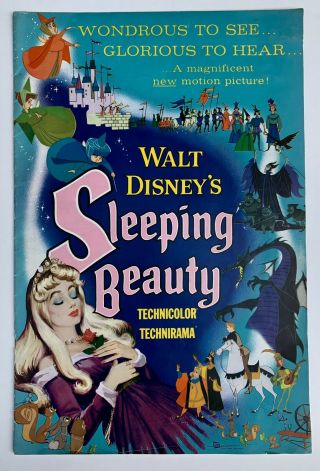 Sleeping Beauty Complete Pressbook (fine) 12x18 1959 Movie Poster Art Disney