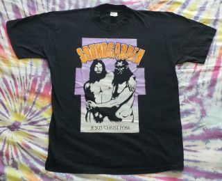 Soundgarden Chris Cornell Vintage Jesus Christ Pose Xl T Shirt