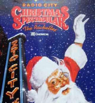 Christmas Spectacular Radio City Music Hall 1994 Program Rockettes Musty Smell