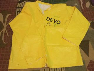 Devo Signed Radiation Suit W/ Energy Dome Backup Stage Costume 2