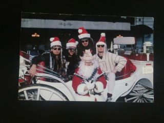 Massively Rare Pantera Christmas Card Signed By The Full Band Psycho Holiday