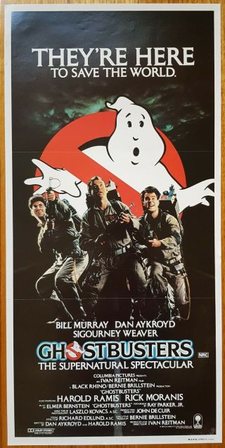 Ghostbusters Daybill Movie Poster