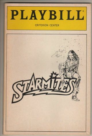 " Starmites " Playbill Flop 1989 Liz Larsen,  Gwen Stewart