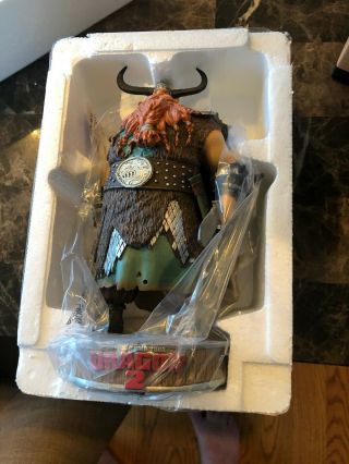 How To Train Your Dragon 2 - Stoick Maquette Crew Gift - Rare/mint