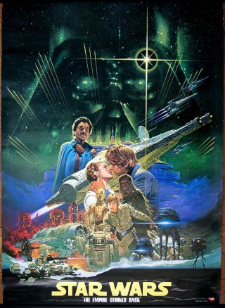 Ohrai - Art Empire Strikes Back 1980 Japanese Rso Soundtrack Poster John Williams