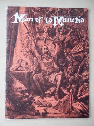 1965 - Man Of La Mancha Souvenir Program