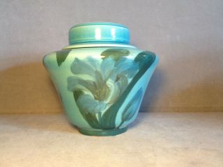 1946 Rookwood Floral Covered Jar/vase Margaret Mcdonald