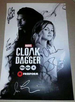 Cloak And Dagger Season 2 Wonder Con 2019 Signed