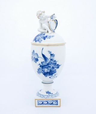 Urn With Lid 1754 - Blue Flower Gold - Royal Copenhagen - 1:st Quality